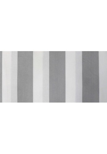 Tela Stampata Lumiere puro cotone cm. 280 Riga grande - grigio